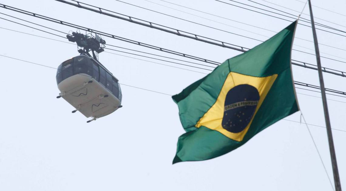 Rio de Janeiro - RJ - 12/09/2020 - Movimentacao pelos parques e orla da cidade, na foto Bondinho do Pao de Acucar - Foto Gilvan de Souza / Agencia O Dia
