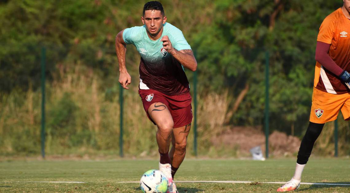 Rio de Janeiro, RJ - Brasil - 10/09/2020 - CTCC - Danilo Barcelos
Treino do Fluminense.
FOTO DE MAILSON SANTANA/FLUMINENSE FC
IMPORTANTE: Imagem destinada a uso institucional e divulgação, seu uso comercial está vetado incondicionalmente por seu autor e o Fluminense Football Club
IMPORTANT: Image intended for institutional use and distribution. Commercial use is prohibited unconditionally by its author and Fluminense Football Club
IMPORTANTE: Imágen para uso solamente institucional y distribuición. El uso comercial es prohibido por su autor y por el Fluminense Football Club