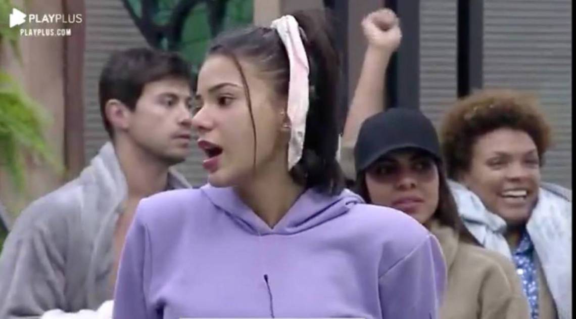 Peões ficam ganham punição, ficam sem carne e Lidi Lisboa comemora - Reprodução / PlayPlus