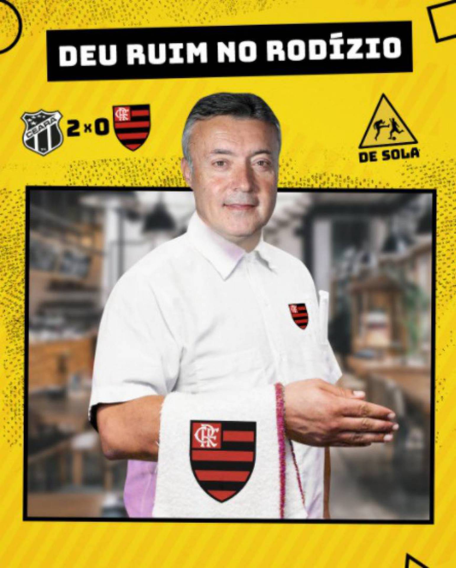 A Gazeta  Rivais não perdoam e redes ficam recheadas de memes após  eliminação do Flamengo; confira