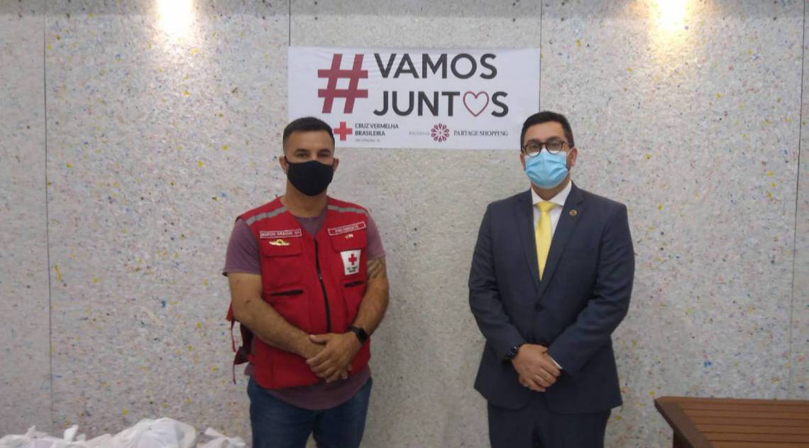 Cruz Vermelha e Partage Shopping iniciam campanha de doação de brinquedos - Divulgação