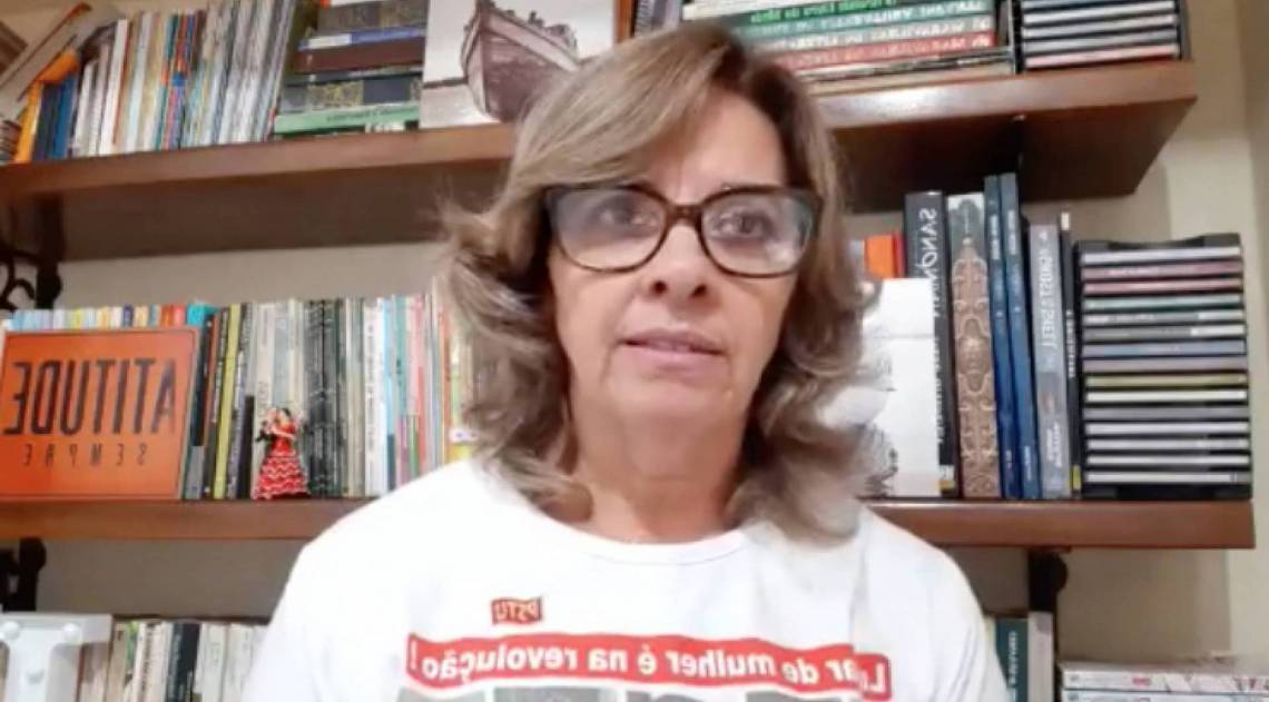 Mônica Teixeira é pré-candidata do PSTU à prefeita de Volta Redonda - Reprodução/Facebook