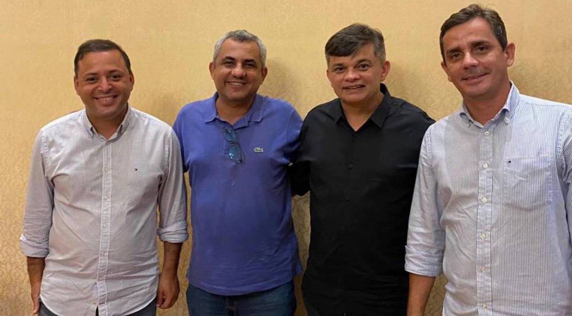 Rodrigo Neves, Marlos Costa, Dimas Gadelha e Fabiano Horta.