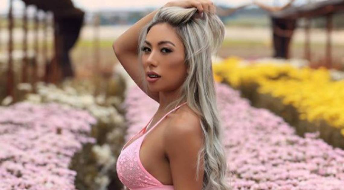 Japa Girl &eacute; torcedora do Palmeiras