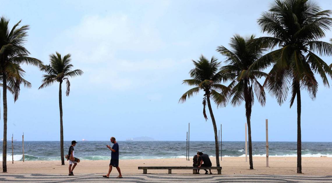 Frente fria muda tempo na cidade do Rio - Cl&eacute;ber Mendes / Ag&ecirc;ncia O Dia