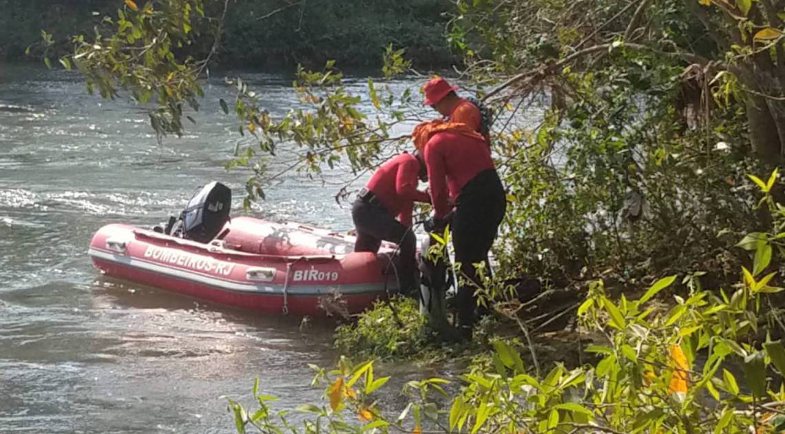 Bombeiro reformado desapareceu no Rio Guandu  - Reprodução 