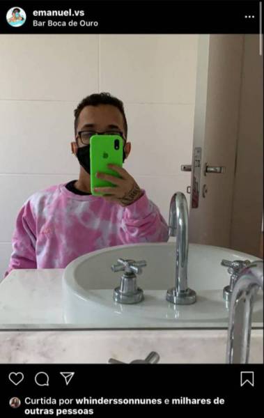 Post de funcion&aacute;rio de Whindersson