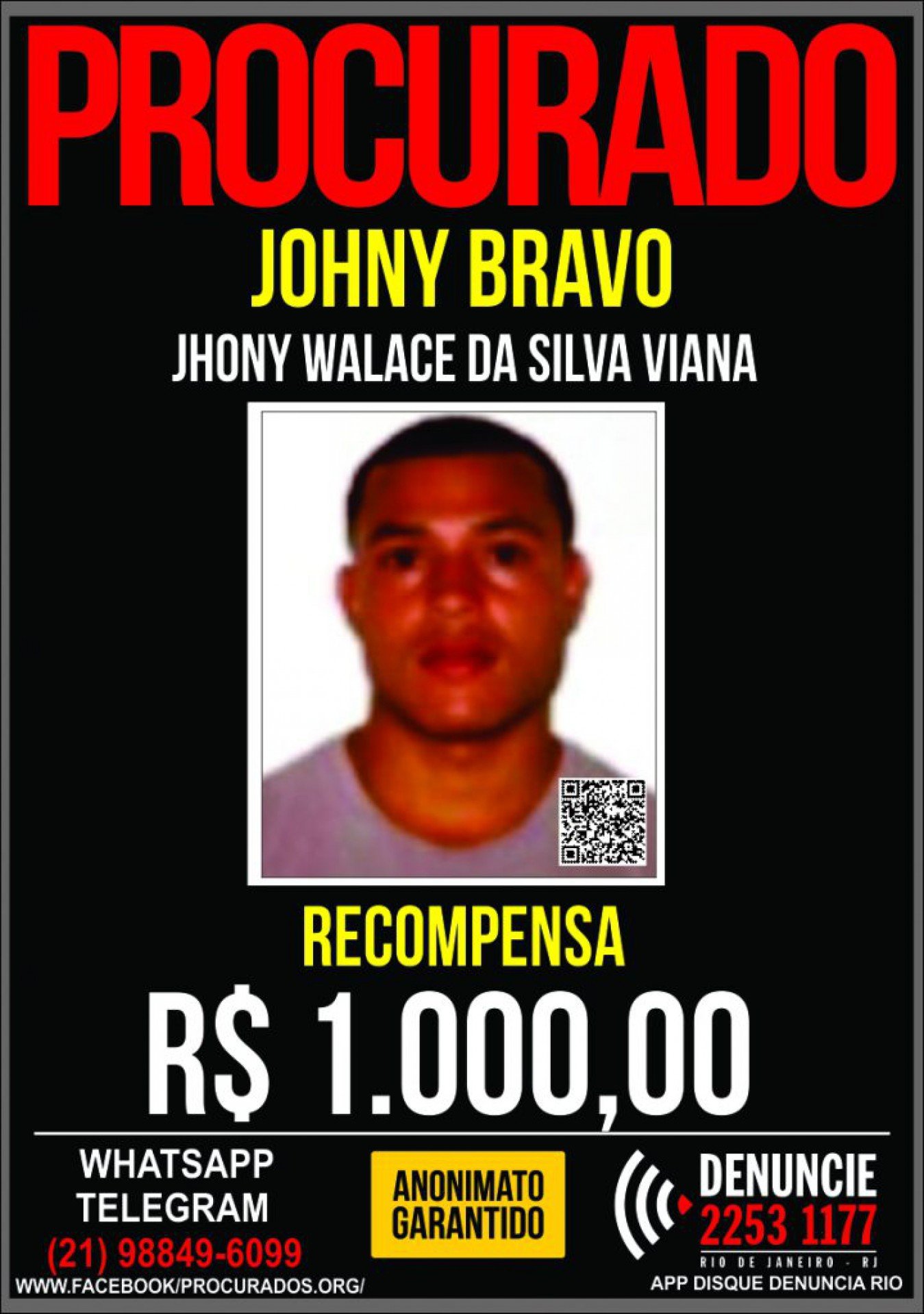 Zamp Man X on X: RT @CordoesTrf: Pingente Do TrafIcante Johnny Bravo  Favela Da Rocinha CV 🚩⛰️  / X