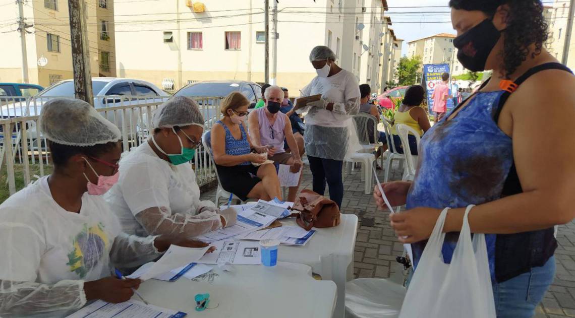 O evento da Prefeitura já soma 7.600 atendimentos à população. - Divulgação