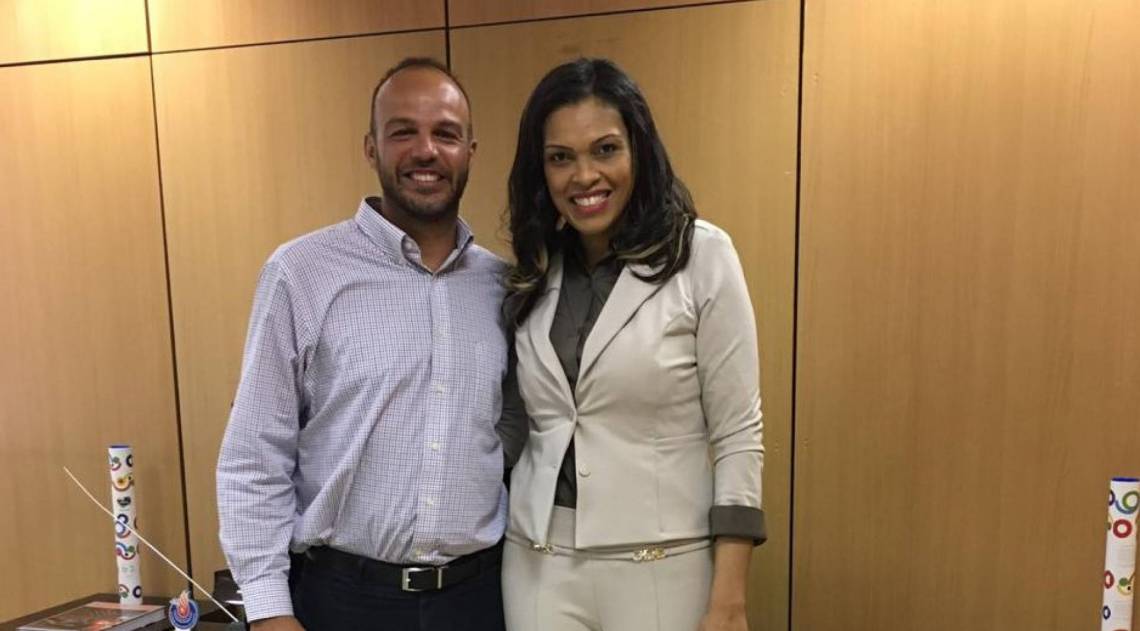 Kelly se reuniu com o Secretário Nacional de Esporte de Alto Rendimento, Bruno Souza - Divulgação