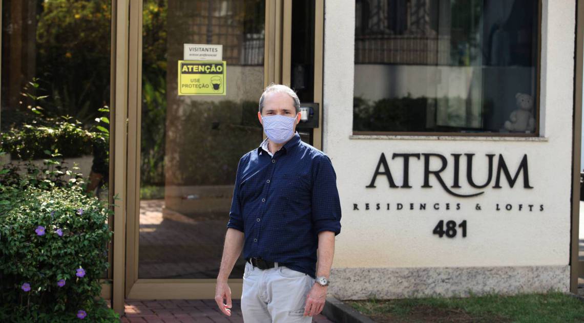 Jose Dinis não conseguiu quitar seu imóvel na planta por ter financiamento negado pelo banco - Ricardo Cassiano