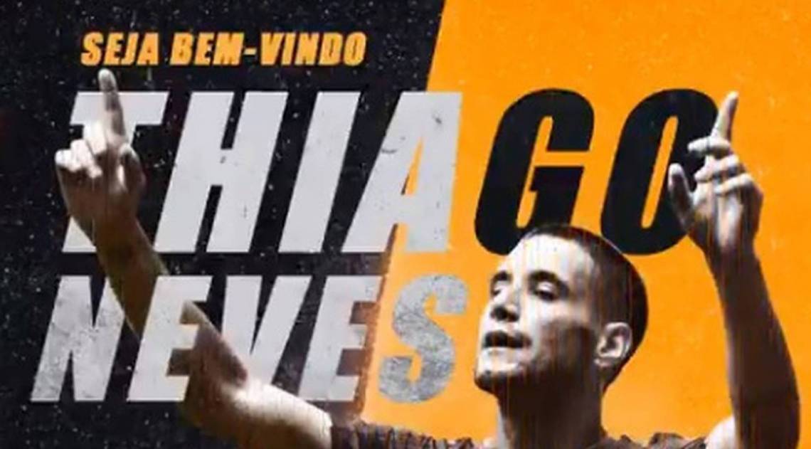Sport anuncia a contratação de Thiago Neves
