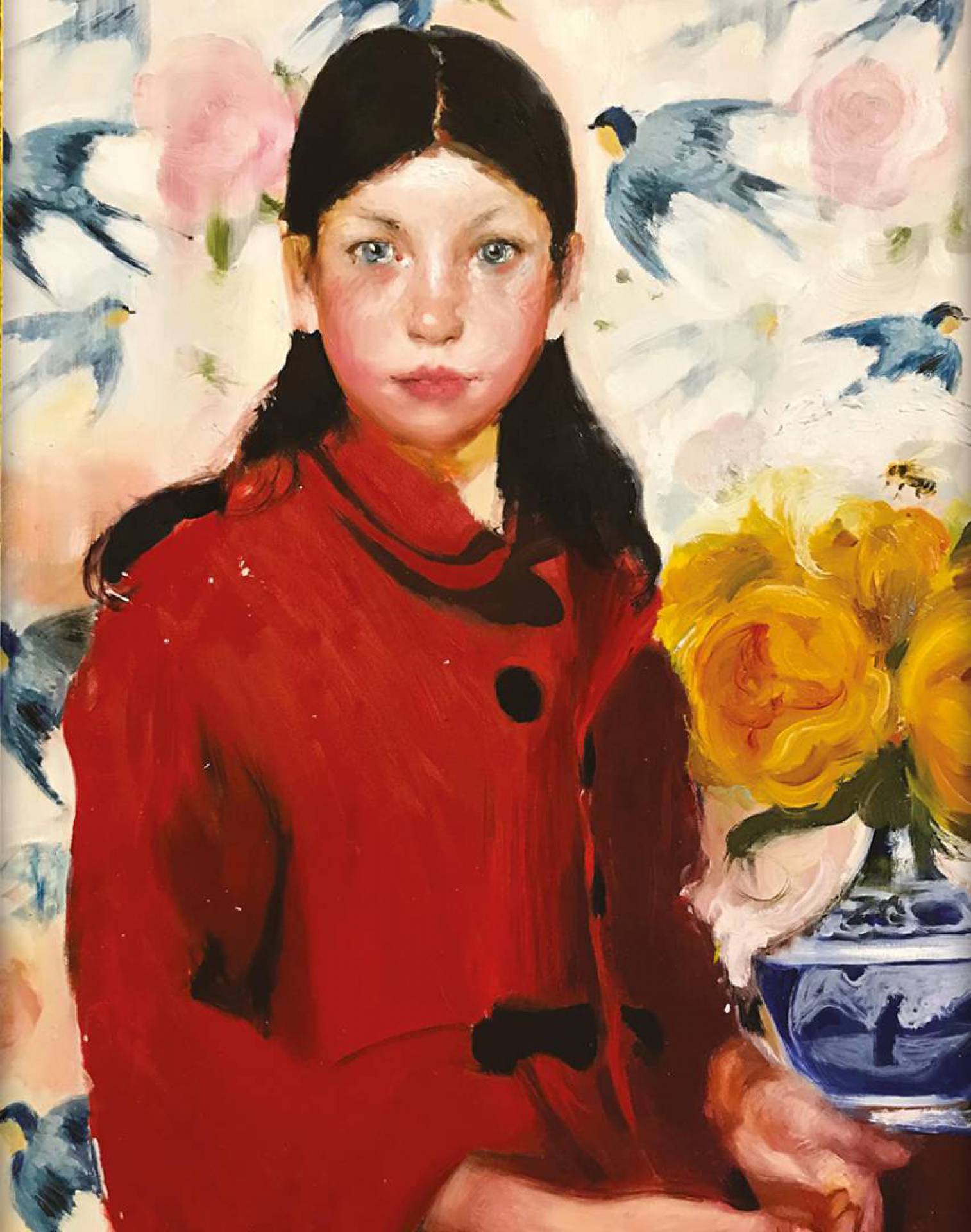 Ilustração da capa de 'A Casa Holandesa'