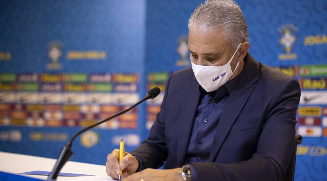 Tite, técnico da seleção brasileira - Lucas Figueiredo/CBF