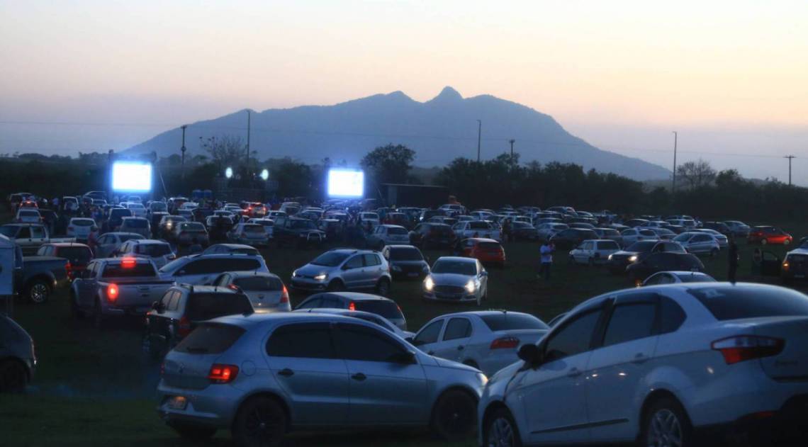 Cerca de mil carros passaram na Fazenda durante o período da Convenção, realizada em sistema Drive In