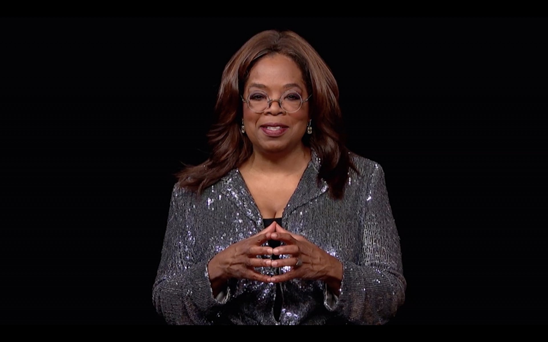 Oprah Winfrey foi uma das apresentadoras das categorias - AFP