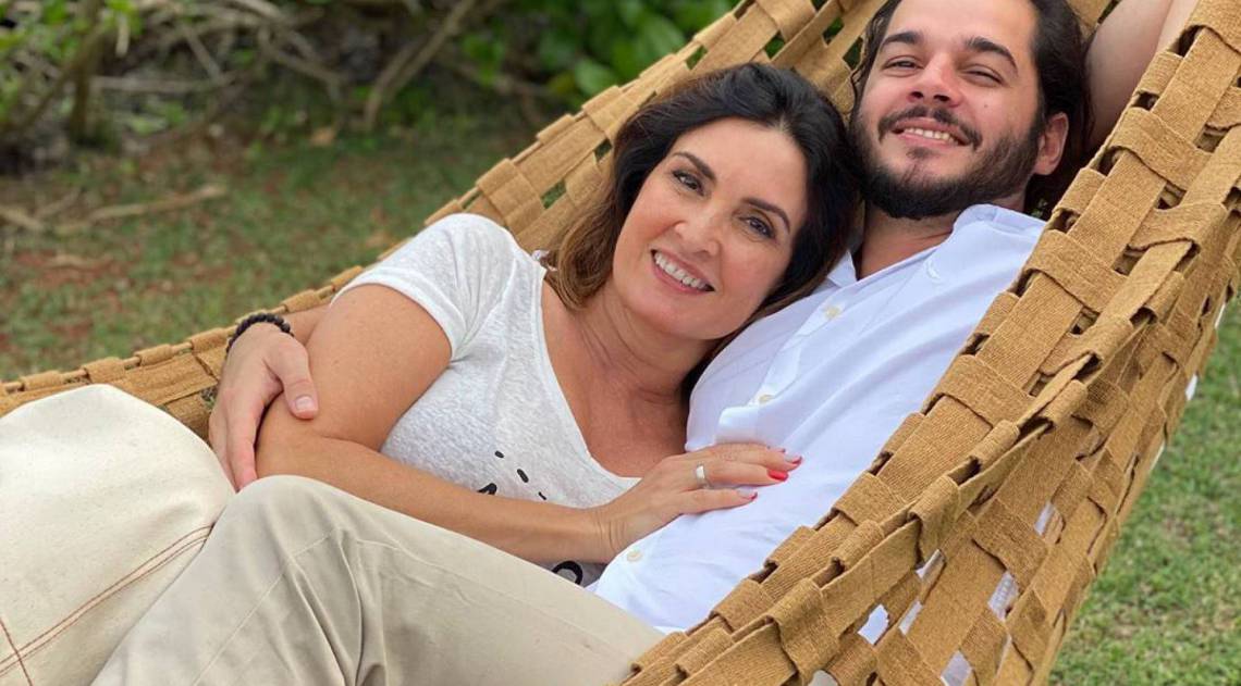Fátima Bernardes e Túlio Gadelha