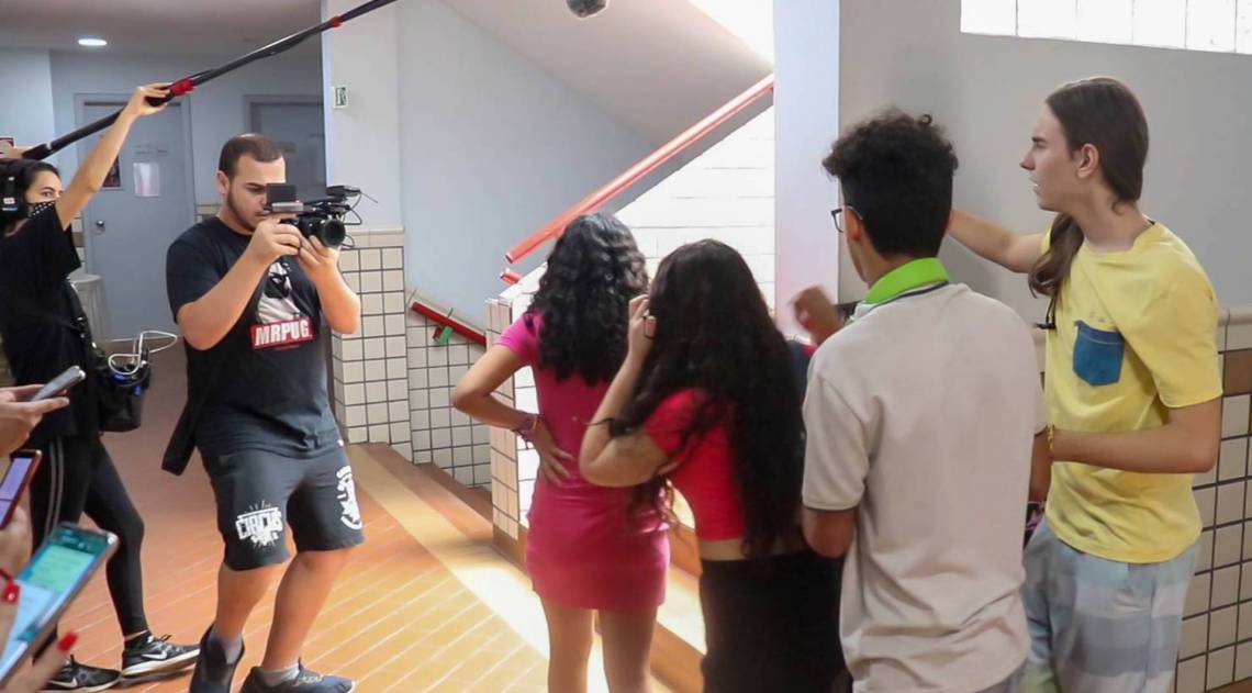 O ator de 15 anos iniciou a carreira na publicidade e aos seis começou a estudar e atuar no teatro - DIVULGAÃÃO