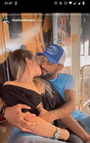 Thullio Milionário e  Élyda Cavalcanti - Reprodução de internet