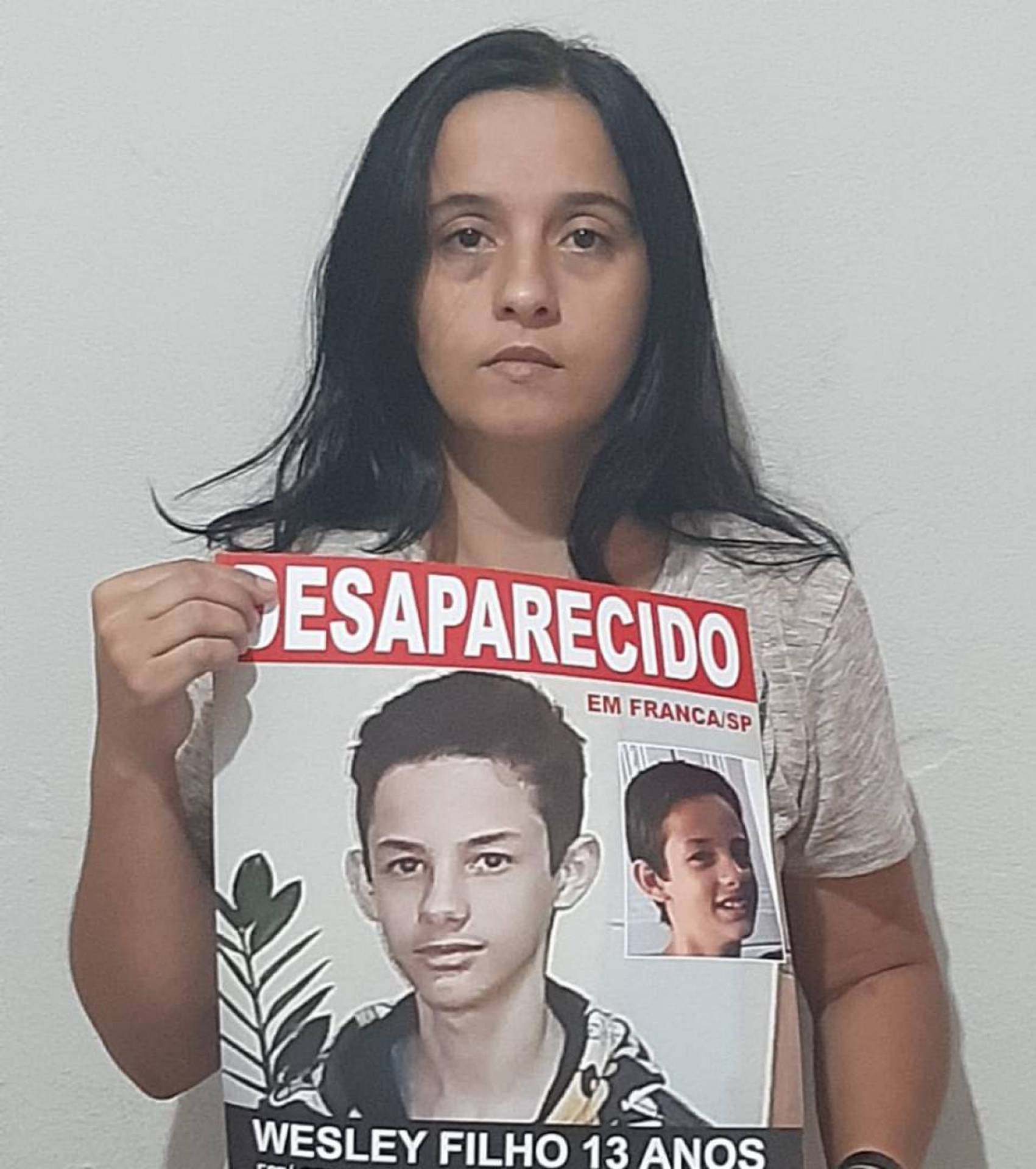 Há 25 dias, Camila Alves busca resposta para sumiço do filho Wesley - Arquivo Pessoal