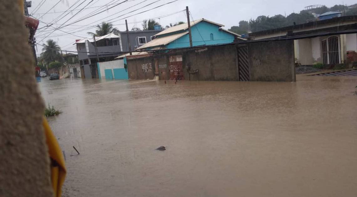 Alagamento no Engenho: prefeitura estipula ponto de encontro e avisa sobre estado de emergência - Foto do leitor