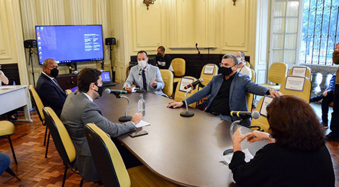 Vereadores se desentendem no primeiro encontro da CPI. Aliados de Crivella reclamaram de falta de público - Ascom/CMRJ