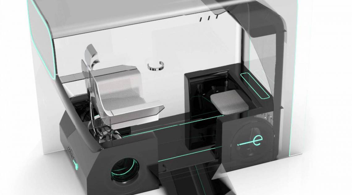 'Muvone', táxi desenvolvido para a mobilidade segura e evitar a covid-19