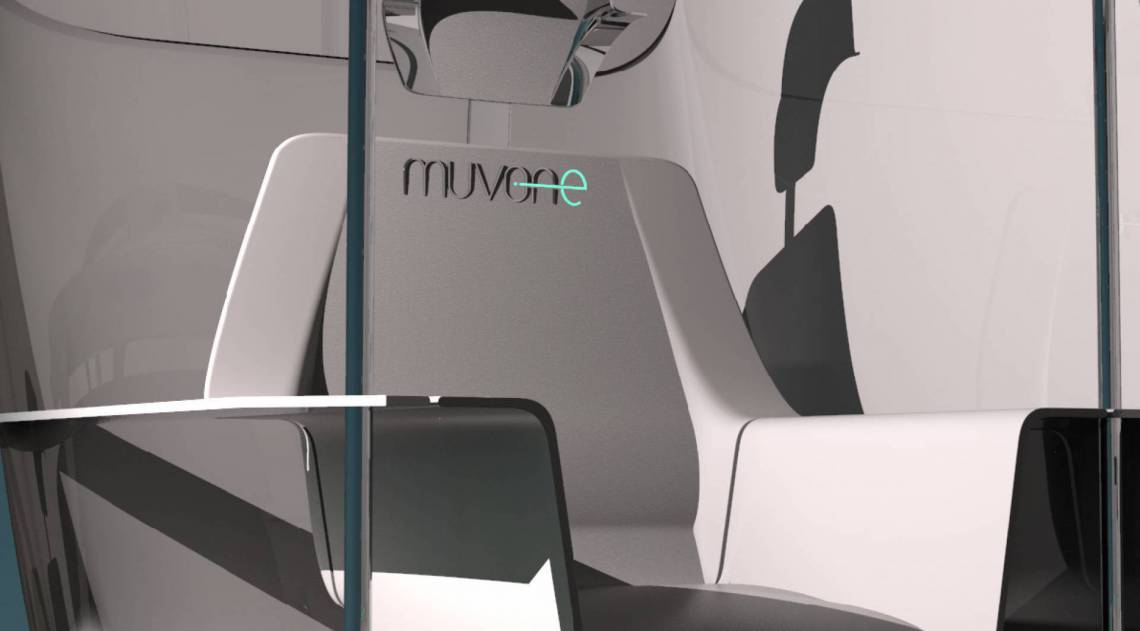 'Muvone', táxi desenvolvido para a mobilidade segura e evitar a covid-19 