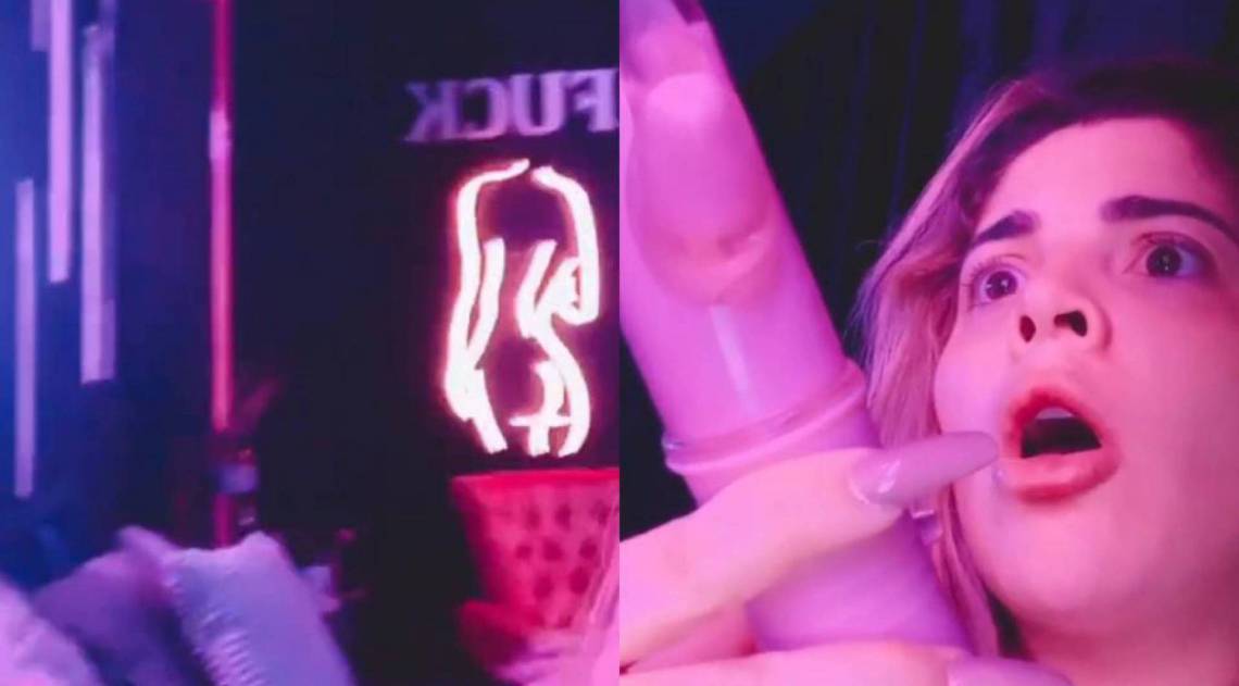 Gkay se choca ao descobrir quarto do sexo de Anitta - Reprodução Instagram