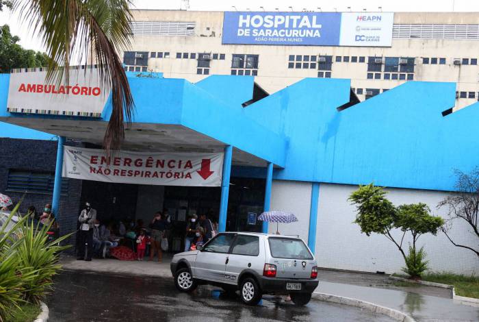 Hospital Adão Pereira Nunes, em Duque de Caxias  - Cléber Mendes/Agência O Dia