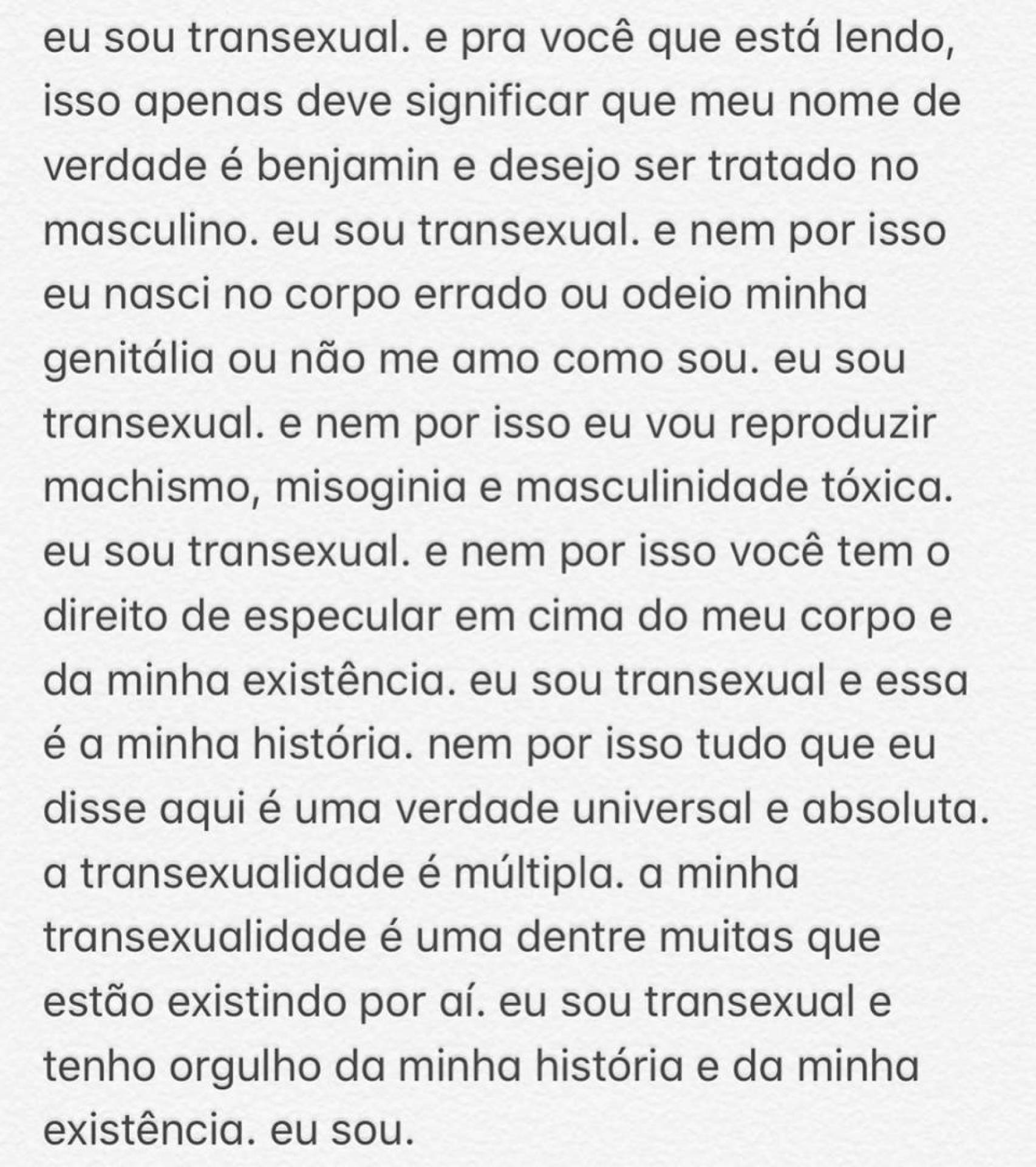 Post de Benjamín Damini