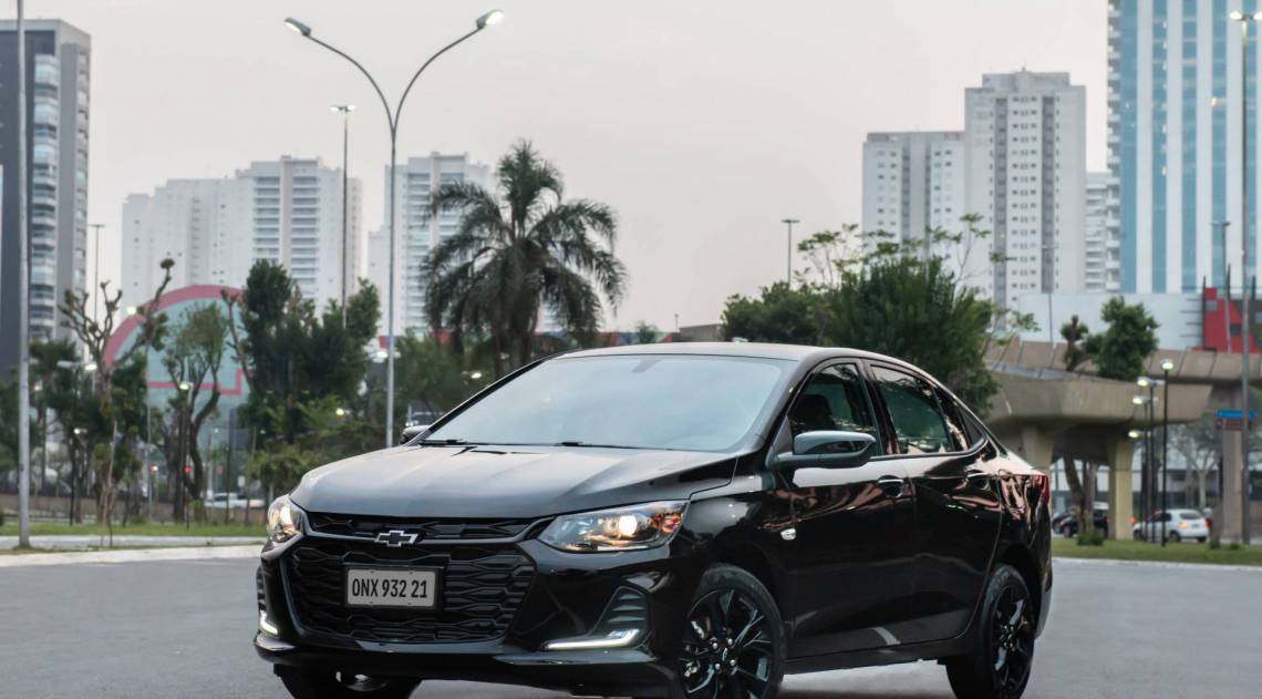 Onix Plus Midnight é exclusivamente na cor preta