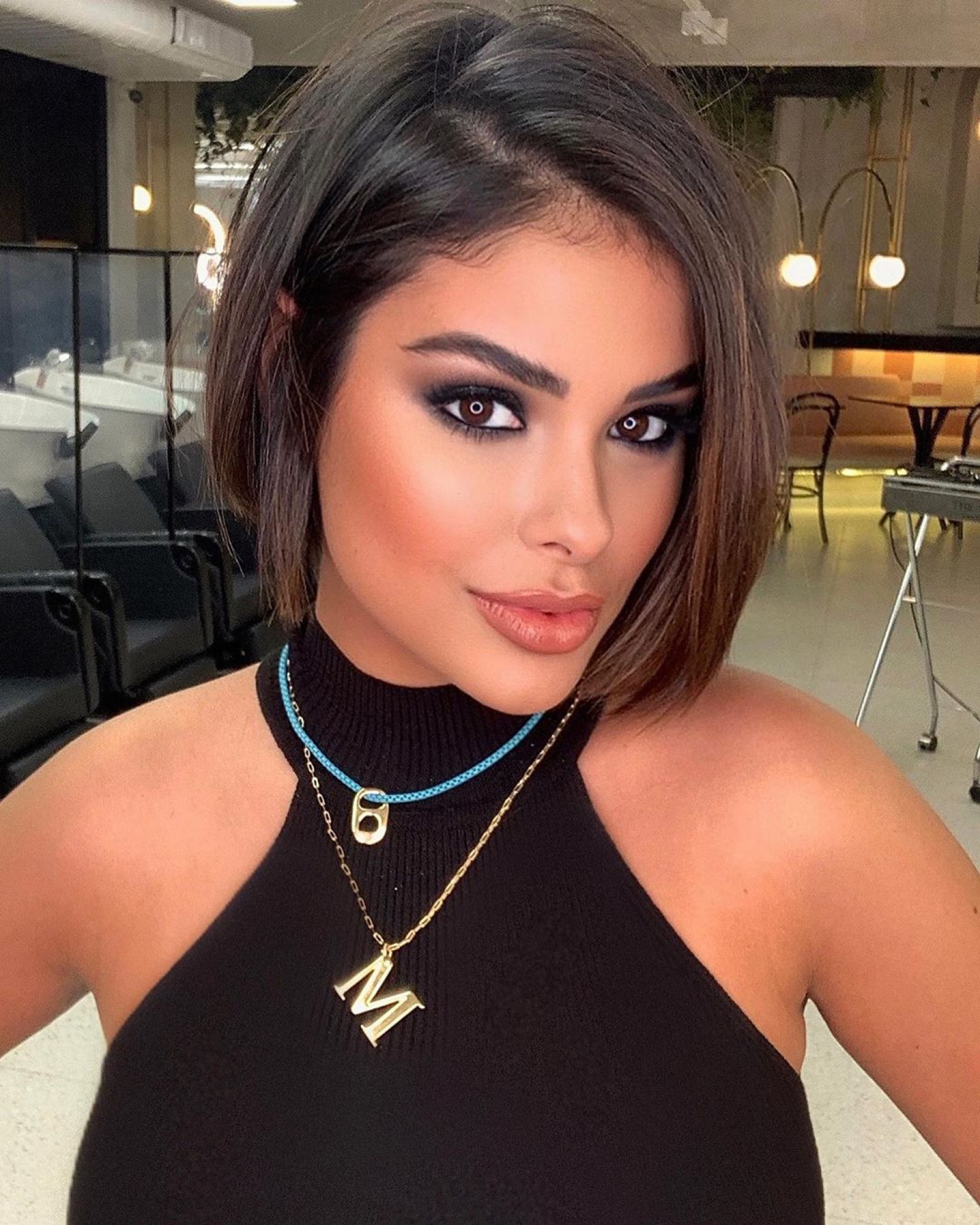 Ex-BBB Munik Nunes corta o cabelo e mãe reage mal - Reprodução Internet