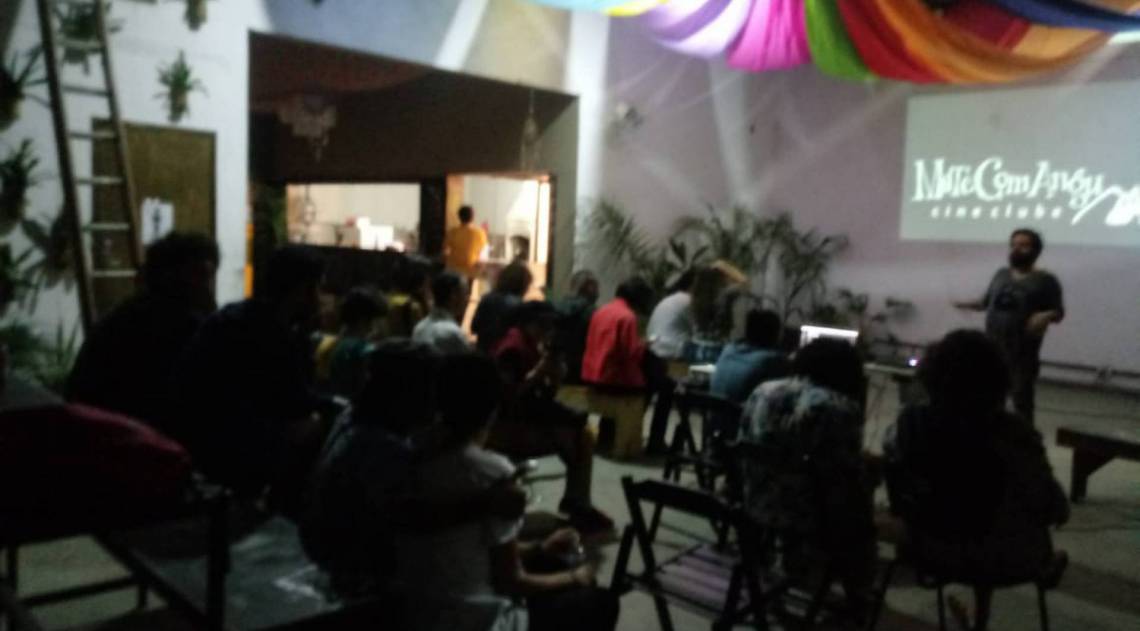 Cineclube Mate com Angu - ReproduÃ§Ã£o Facebook