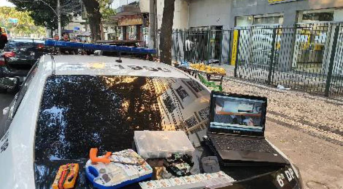 Criminosos foram presos em flagrante - Divulgação