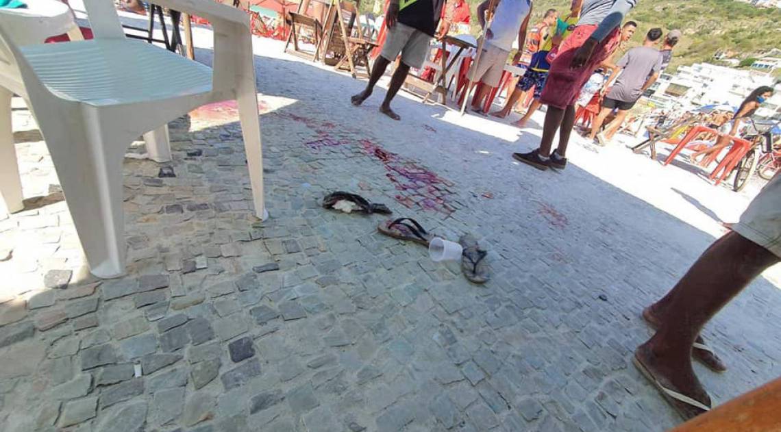 Tiroteio na Prainha em Arraial do Cabo 