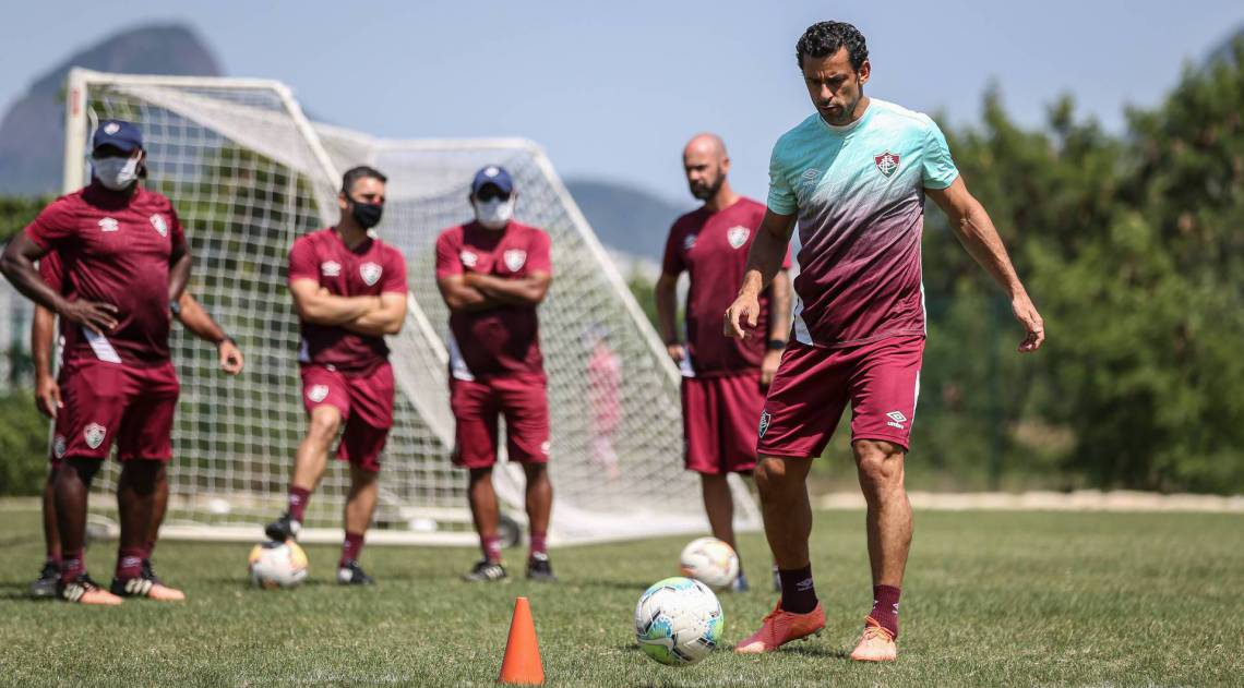 Fred não está 100%, mas é a esperança de gols para o Fluminense - Lucas Merçon / FLUMINENSE / Divulgação