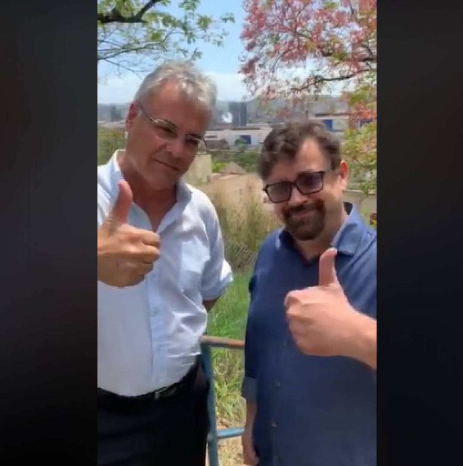 Evandro Glória e Alex Bosco lançam oficialmente campanha em Volta Redonda - Reprodução/ Redes Sociais