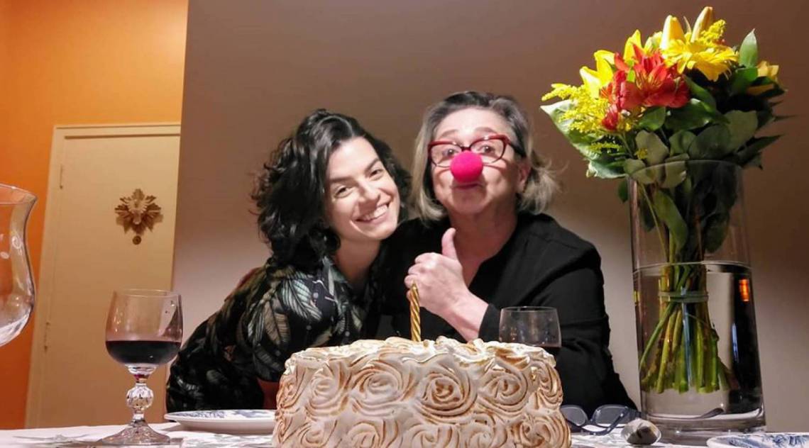 Fafy Siqueira e a namorada Fernanda Lorenzoni