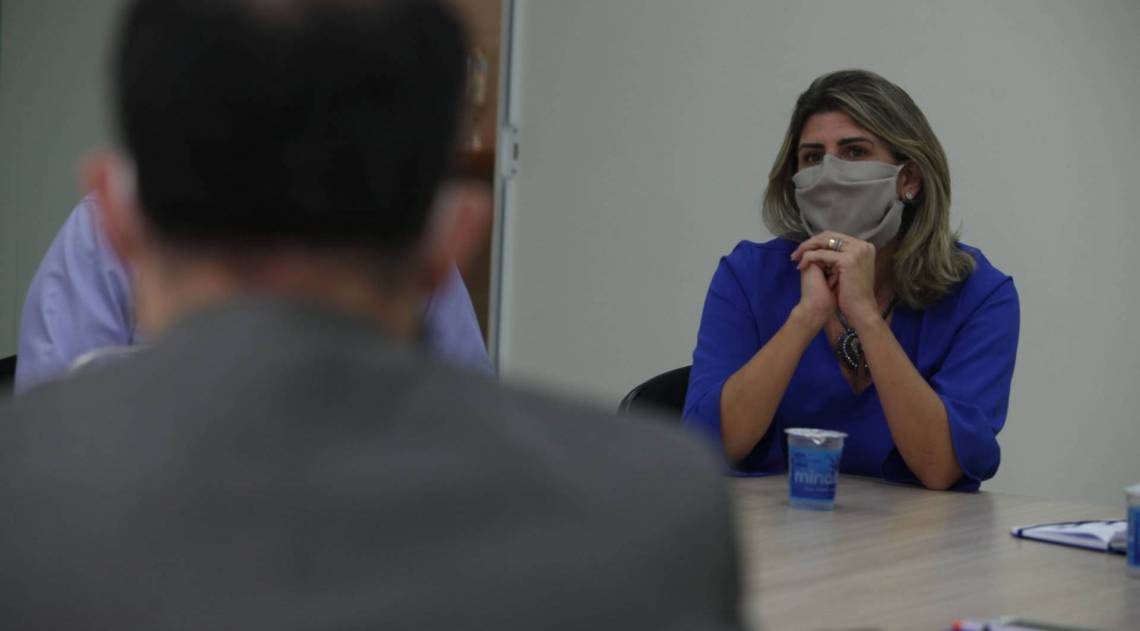 Rio, 28/09/2020  - Reuniao com Fabio Galvao, presidente da CODIN com representantes de empresas do polo industrial de Santa Cruz. na sede da AEDIN. Zona oeste do Rio..  Foto: Ricardo Cassiano/Agencia O Dia