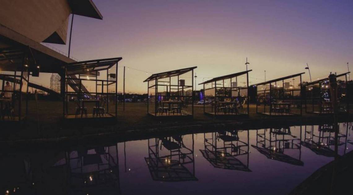 O estonteante pôr do sol no Sushi é uma atração à parte - Sandro Mendonça