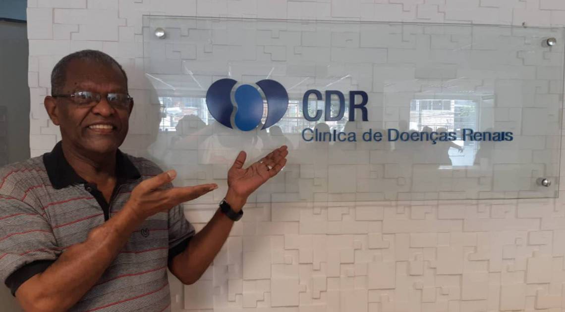 Aos 77 anos, seu José Maria, do Pechincha, mantém uma rotina ativa graças às sessões de hemodiálise - Divulgação