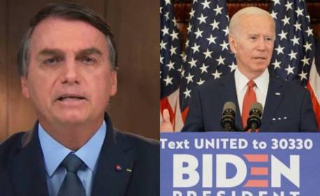 Bolsonaro diz que 'obsessão' de Biden pelo meio ambiente 'atrapalha um pouquinho'