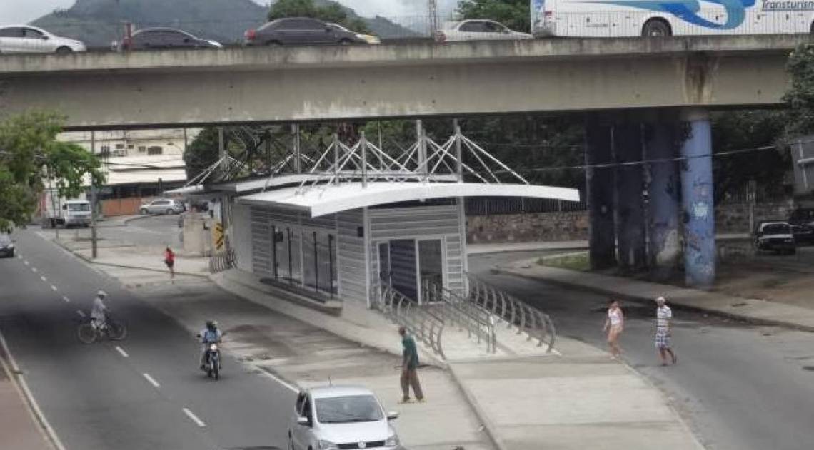 A estação fica localizada em Campo Grande, na Zona Oeste