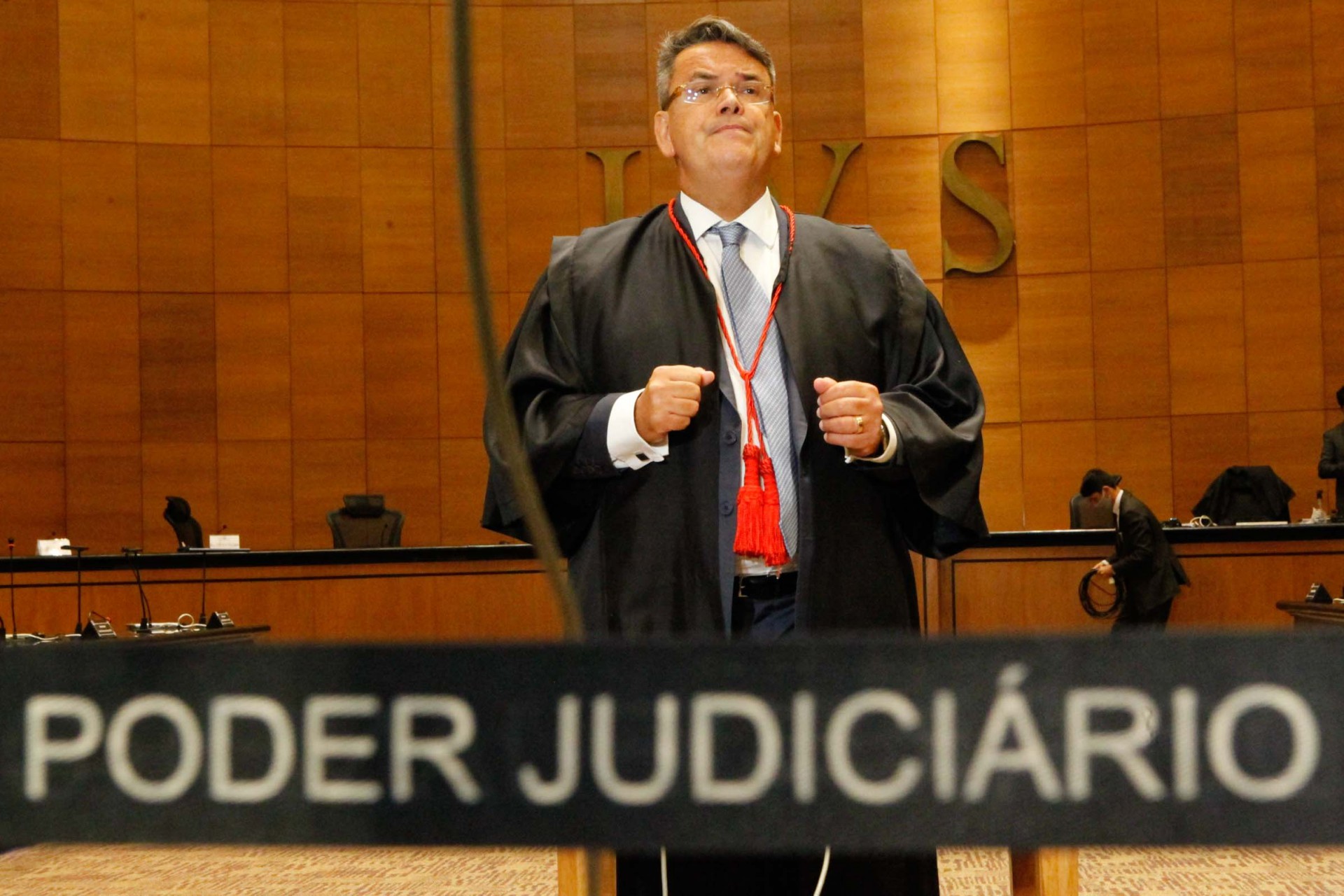 Rio de Janeiro - RJ - 01/10/2020 - Tribunal de Justiça escolhe relator que julgará processo de impeachment de Witzel, na foto presidente do TJ desembargador Claudio de Mello tavares - Foto Gilvan de Souza / Agencia O Dia - Gilvan de Souza / Agencia O Dia
