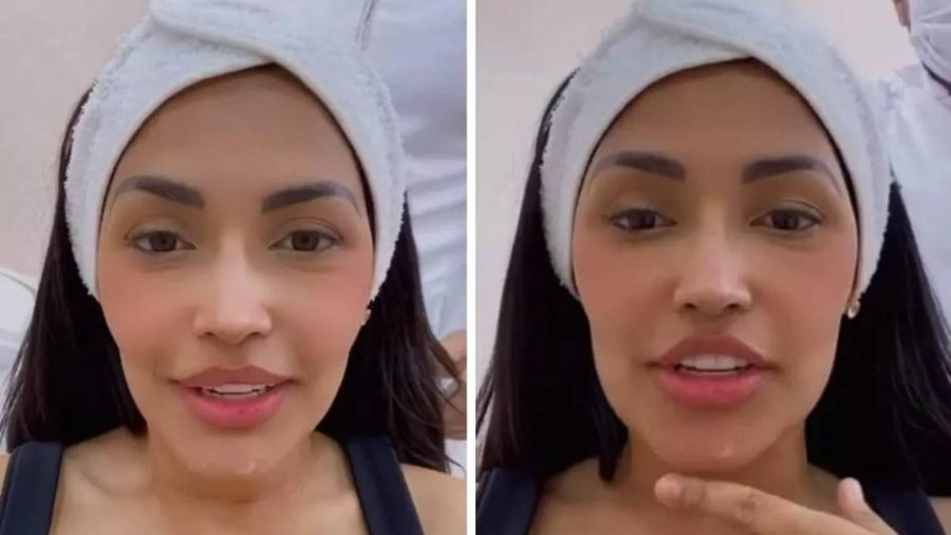 Ex-BBB Flayslane passa pelo terceiro procedimento est&eacute;tico em menos de quatro meses