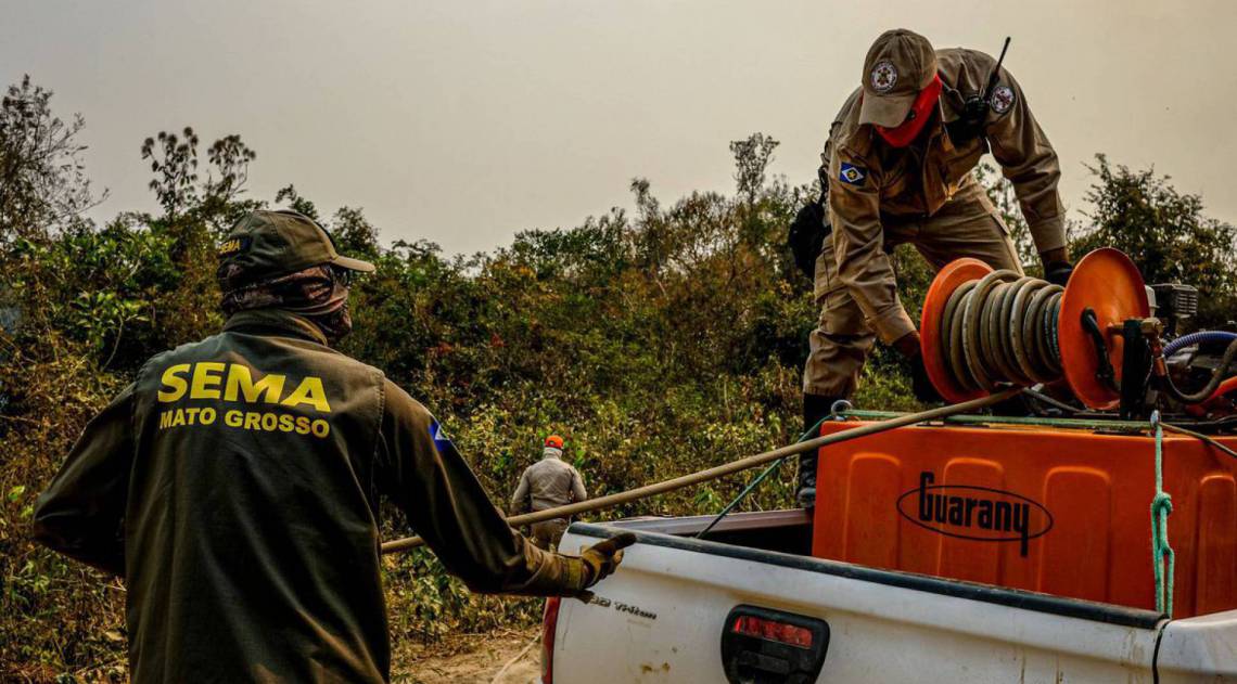Incêndios aumentam no Pantanal - Mayke Toscano/Secom-MT
