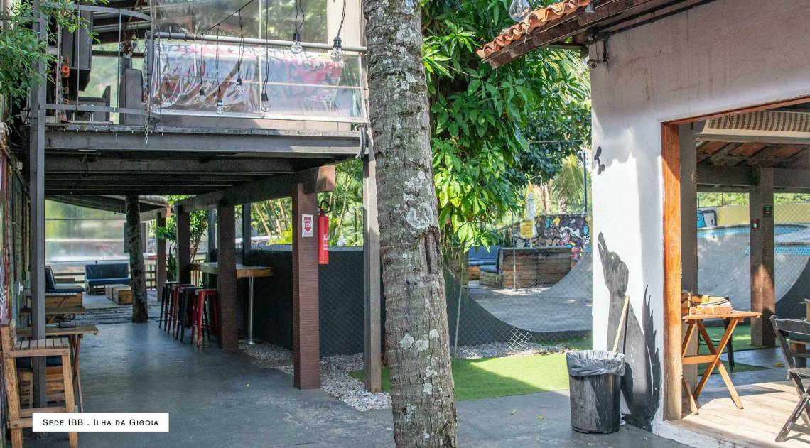 Instituto Bob Burnquist (IBB), com sede na Ilha da Gigoia, tem o objetivo de realizar aÃÂ§ÃÂµes no esporte, saÃÂºde e inclusÃÂ£o social 