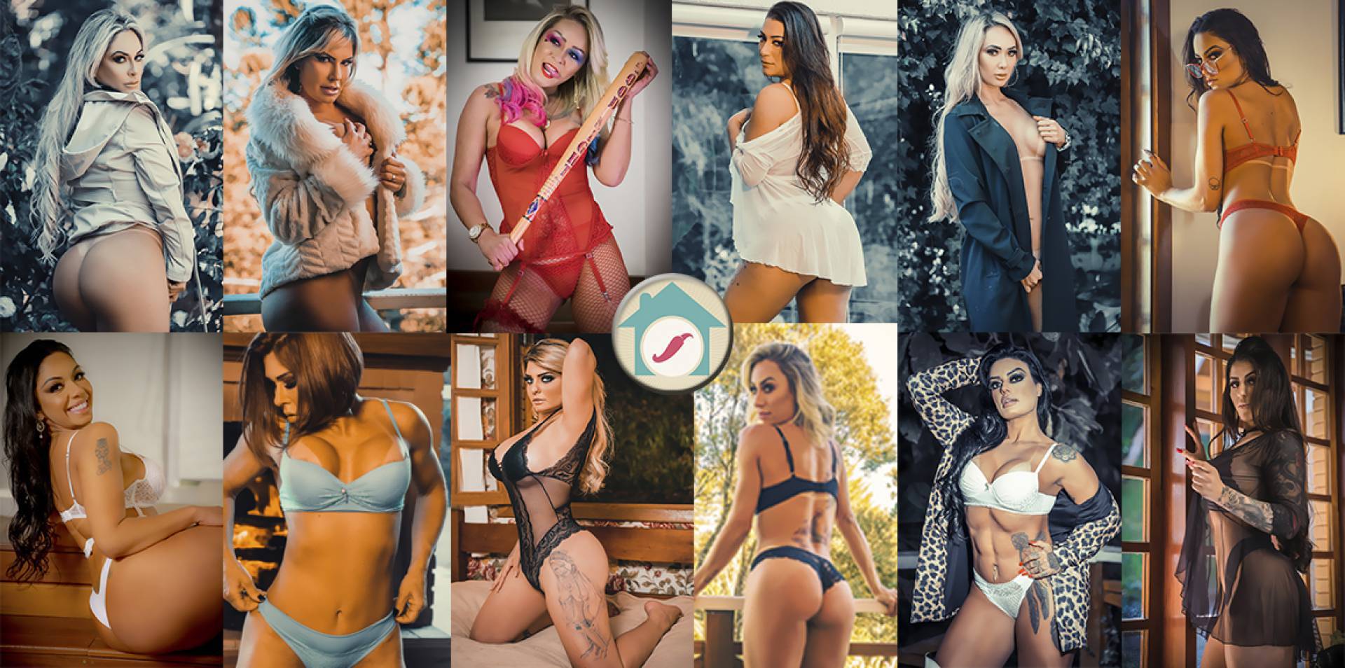 'Casa das Pimentinhas': modelos fazem ensaio de lingerie e se preparam para final do reality show
