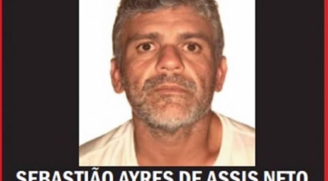 Fazendeiro Sebastião Ayres de Assis Neto é procurado por matar funcionário de companhia elétrica - Reprodução / Disque Denúncia